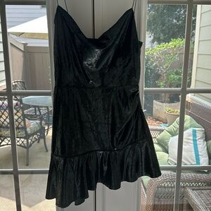 BEC and Bridge shiny green dress, size 4